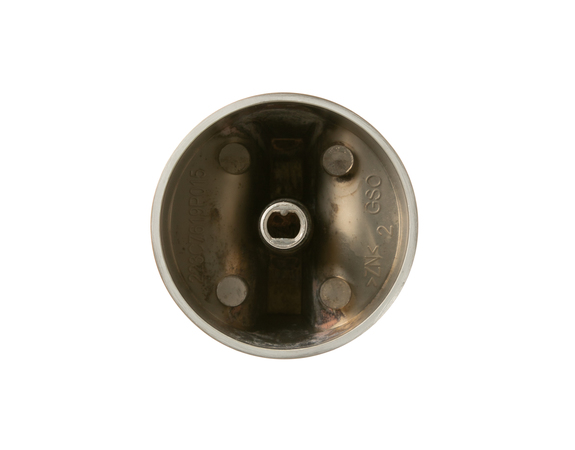 12716412-1-M-GE-WB03X31678-STAINLESS STEEL DOUBLE BURNER KNOB