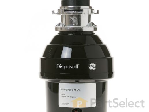 12725426-1-M-GE-GFB760N-3/4HP BATCH FEED DISPOSER-NONCORDED