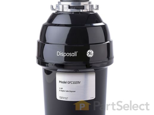 12725427-1-M-GE-GFC1020N-1HP CONTINUOUS FEED DISPOSER-NONCORDED