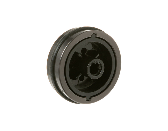 12725514-1-M-GE-WB03X33372-BRUSHED BLACK STAINLESS MICROWAVE KNOB