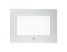 12742961-2-S-GE-WB56X32220-WHITE OUTER OVEN DOOR GLASS
