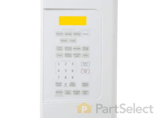 1480913-1-M-GE-WB07X11061        -Control Panel with Touchpad - White