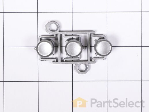 1486796-1-M-Whirlpool-8206485           -Button (Stainless Steel)