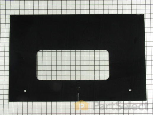 1641029-1-M-Whirlpool-705070K-Oven Screened-Glass Door - Black