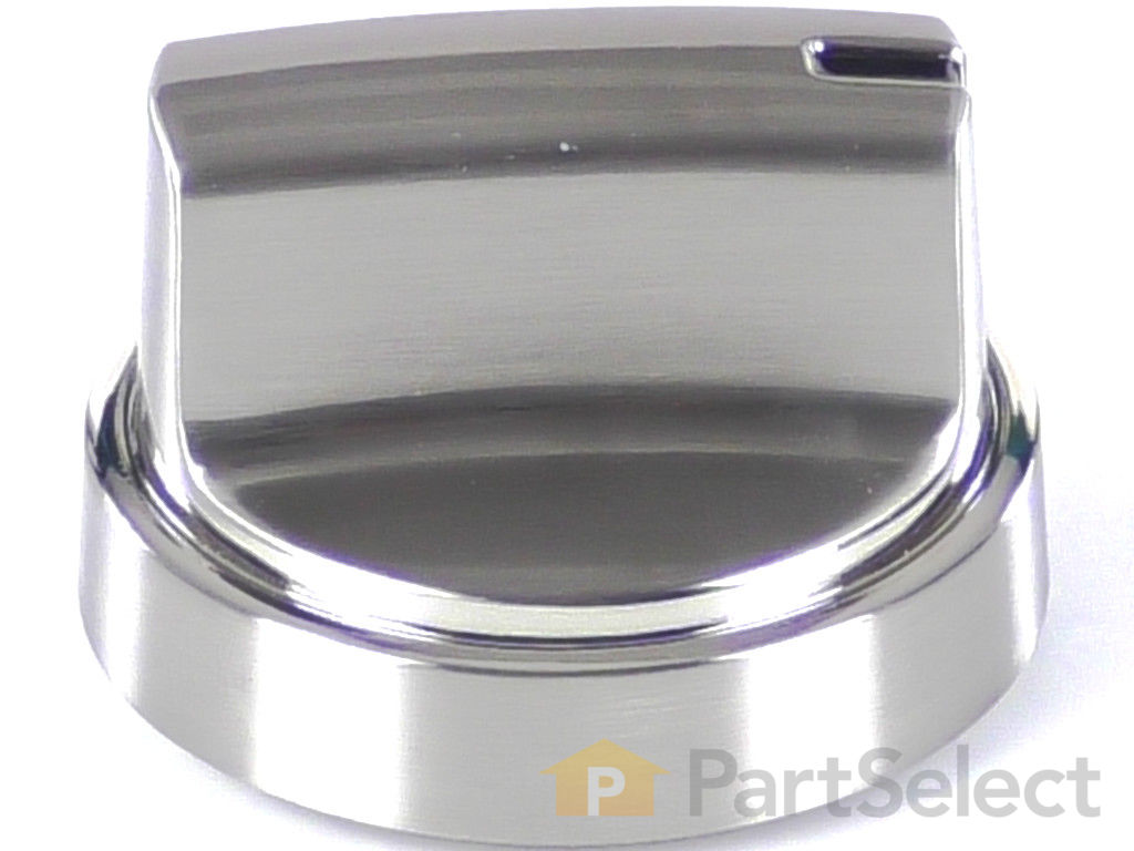 Official GE WB03X42210 STAINLESS STEEL KNOB BURNER
