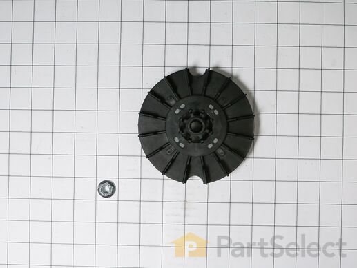 16619249-1-M-GE-WH03X32218-HP Motor Pulley & Nut