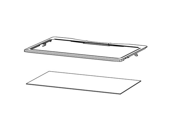 16624017-1-M-Samsung-DA97-21587A-Glass Shelf Assembly