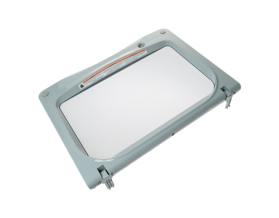 16874129-1-M-GE-WH10X35297-Washer Top Load Glass Frame Lid (White)