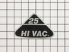 DECAL 25 PAT. – Part Number: 7023992YP