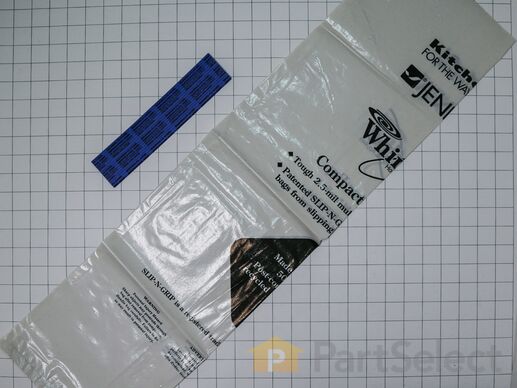 1964577-1-M-Whirlpool-W10165294RB-15 Inch Plastic Compactor Bags (60 Pack)