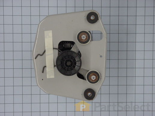 2017711-1-M-Whirlpool-21001170-Motor with Pulley and Plate Assembly - 120V