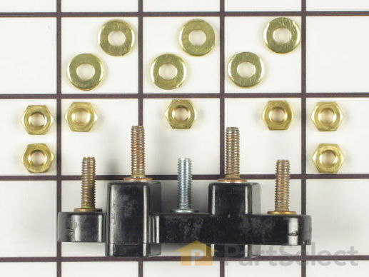2040688-1-M-Whirlpool-400008-Terminal Block with Nuts and Washers