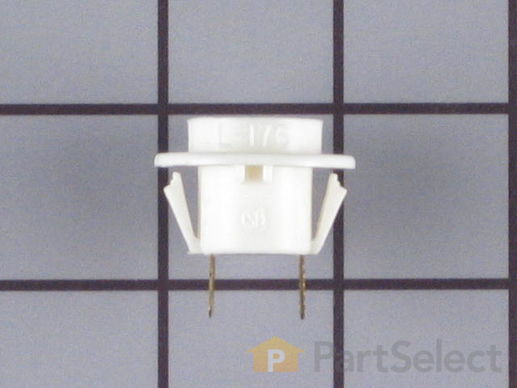 2076247-1-M-Whirlpool-70119-1-Light Bulb Socket - White - Socket Only