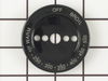 Thermostat Knob Skirt - black – Part Number: 7740P019-60