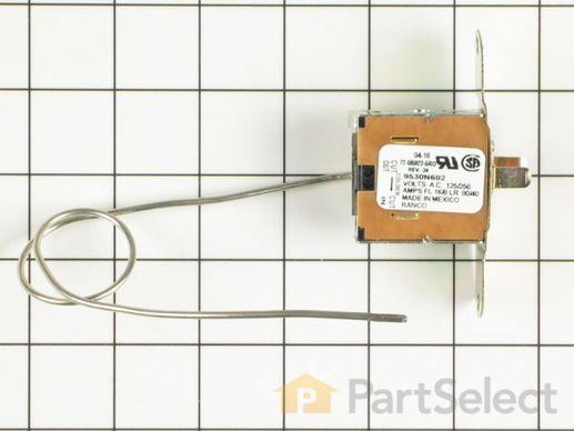 2107281-1-M-Whirlpool-B0592305-Cold Control Thermostat - with a twelve inch capillary