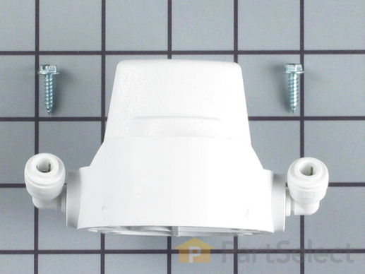 2165428-1-M-Whirlpool-R0000009-Water Filter Housing Head &  Removable Bypass Cap