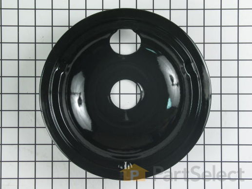 220981-1-M-GE-PM32X5041         -Porcelain Burner Drip Bowl - 8"
