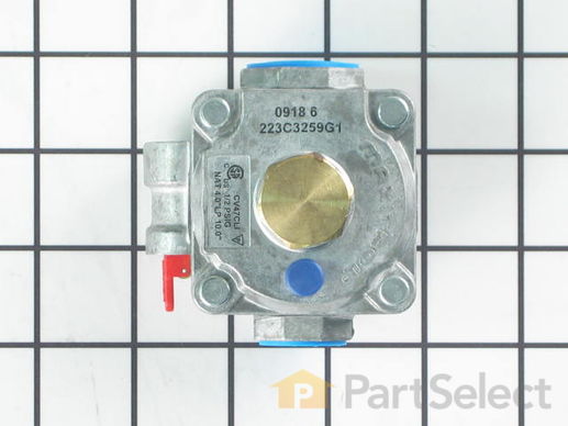 233882-1-M-GE-WB19K28           -Gas Pressure Regulator