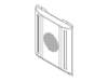 "COVER FAN 12"" " – Part Number: WB02K10200