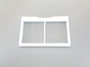 Cripser Cover Frame - White – Part Number: WR72X10332