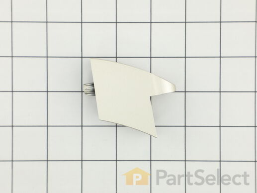 2582956-1-M-Frigidaire-5304477330-Lower Handle End Cap - Stainless Steel
