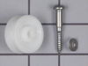 259157-2-S-GE-WD12X332          -Dishwasher Upper Track Roller Kit