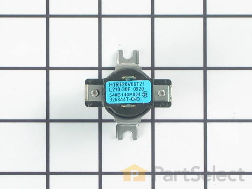 Dryer Cycling Thermostat 4 Wire - Part Number: WE4M181