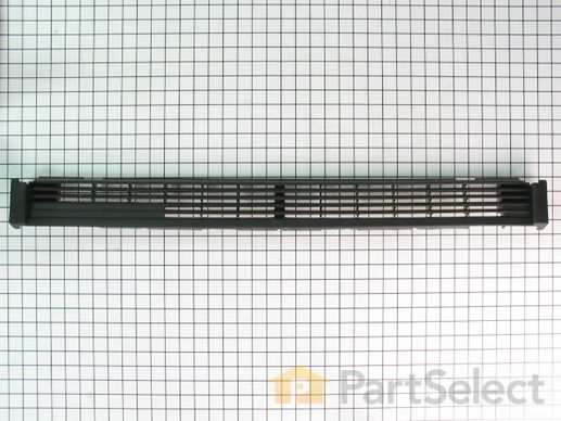 307230-1-M-GE-WR74X199          -Refrigerator Kickplate Grille - Black Only