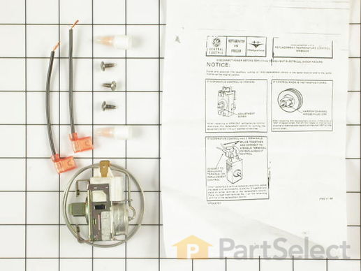 310795-1-M-GE-WR9X405           -Cold Control Thermostat