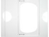Front Panel - White – Part Number: 279443