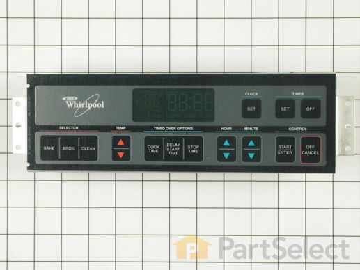 337177-1-M-Whirlpool-3169258           -Electronic Clock & Oven Control Assembly