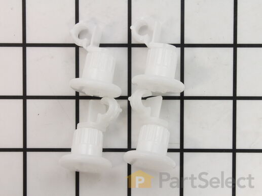 3486910-1-M-GE-WD12X10327-Dishwasher Upper Roller And Axle Kit Of 4