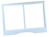 Refrigerator Crisper Cover Frame – Part Number: WR72X10335