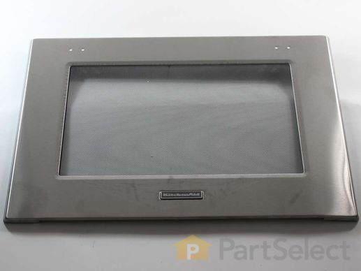 3495225-1-M-Whirlpool-W10401227-Outer Door Glass - Lower - Stainless