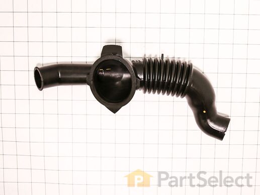 3523345-1-M-LG-4738ER1002A-Washer Tub-To-Pump Drain Hose w/Bellows