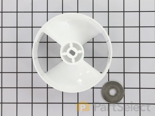 372186-1-M-Whirlpool-4388736           -Refrigerator Ice Bin Auger Drum