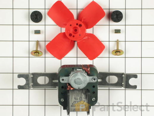 376645-1-M-Whirlpool-482731            -Freezer Evaporator Fan Motor Kit