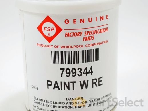 388020-1-M-Whirlpool-799344            -Acrylic Paint - White - 1 Quart