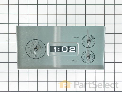 398040-1-M-Whirlpool-868992            -Oven Clock Timer - Silver