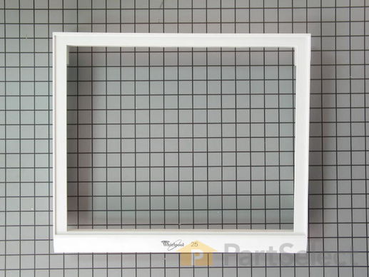 4082908-1-M-Whirlpool-W10508993-Refrigerator Crisper Cover w/Glass