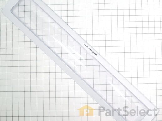 4174833-1-M-Samsung-DA97-07020C-Pantry Slide Cover Assembly - White Frame