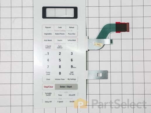 4224856-1-M-Samsung-DE34-00330D-Membrane Switch/Touchpad-Keypad Control Panel
