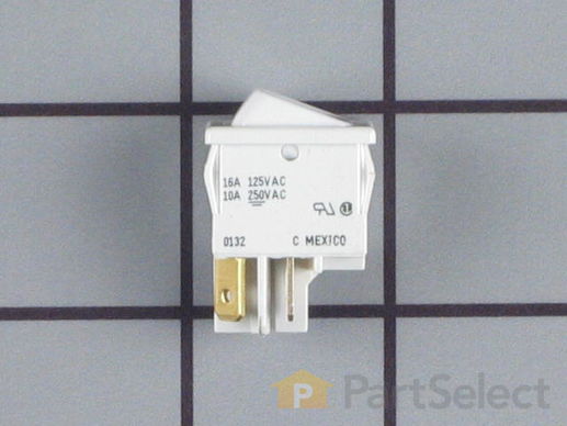 438350-1-M-Frigidaire-316086901         -Dual Element Rocker Switch - White