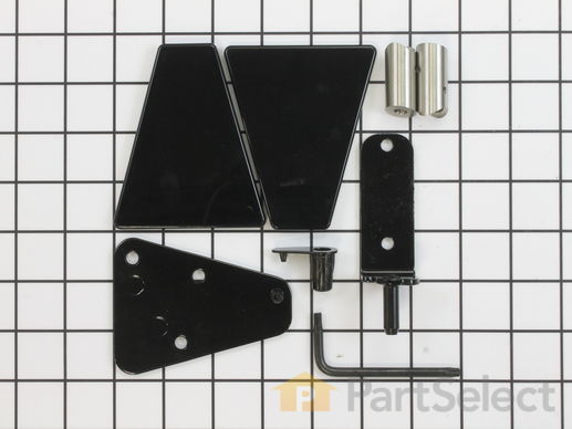 758770-1-M-GE-WR13X10275        -Reverse Hinge Kit - Black