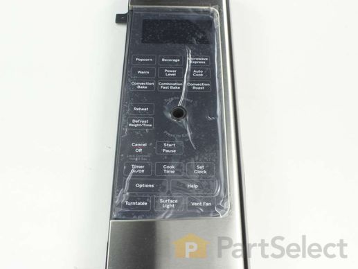 8755640-1-M-GE-WB56X21095- CONTROL PANEL Stainless Steel