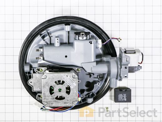 8764564-1-M-Samsung-DD82-01065B-Sump and Motor Assembly