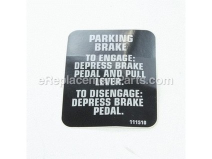 8842858-1-M-Toro-111510-Decal-Parking, Brake