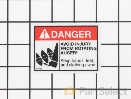 8884847-1-M-Murray-1716532SM-Decal-Danger Avoid Injury From Auger