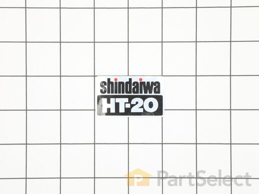 8916221-1-M-Shindaiwa-20040-32150-Label, Name Plate