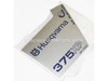 375xp Decal – Part Number: 503700307